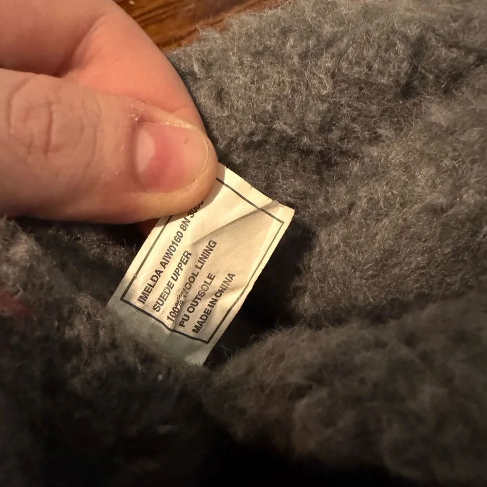 Abeo Imelda Suede/Shearling Winter Boots in Gray - Picture 6 of 6